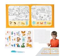 Aqua Drawing Mat - Reusable Interactive Toy - Color Doodle Drawing Mat,for Nursery Kindergarten Home Preschool Girls Kids Boys Children
