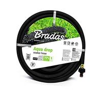 Aqua Drop Soaker Hose 7.5-30M + Connectors Garden Irrigation System Porous Pipe Leaky Soaker Hose Plants Watering Flexible Durable (30)