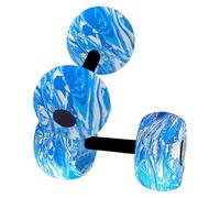 Aqua Dumbbells, Lightweight Foam Aqua Fitness Device - 2-Piece Swimming Weights for Pool Exercises, for Adults, Girls, Training, Swimming, Outdoor, Sports, Gym, Home, Summer