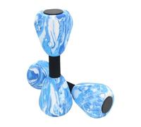 Aqua Dumbbells Set of 2, Water Weights for Aerobics & Fitness, Pool Resistance Training for Beginners, Swimming Training - EVA Foam, Floatable, Non-Slip (Sky Blue, 2 Pieces)