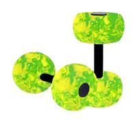Aqua Dumbbells Training Gear - Foam Float Resistance Kit, Water Workout Fitness Device Pair, Swimming Exercise Strength Tool, Lightweight Buoyancy Activity Equipment | Pool Gym Practice Zone, Home