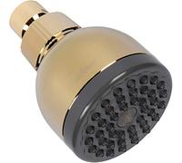 Aqua Elegante 3 Inch High Pressure Shower Head - Best Pressure for Wall Mount Showerhead - Polished Bronze