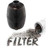 Aqua Elegante Shower Water Filter For Shower Head - Universal Home Showerhead Filters To Remove Chlorine + Hard Minerals - Purifier And Filtered Softener System Best With Charcoal - Oil-Rubbed Bronze