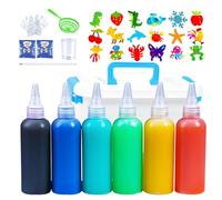 Aqua Fairy Water Gel Kit - 6 Bottles Magic Water Gels, Animal & Sea Creature Molds