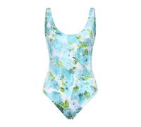 Aqua Flower-Print One-Piece Swimsuit - female - Chloé - Swimsuits - Multicolor - M - Swimwear M