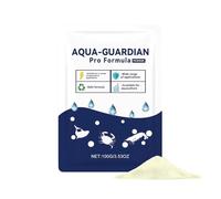 Aqua Guardian Pro Formula for Pond, Aquatic Care Powder for Fish, Easy-Mix Water Care Support for Fish, Shrimp & Crab, Maintenance Friendly, Clear Long-Lasting, Resealable Pouch 100g (1PC)