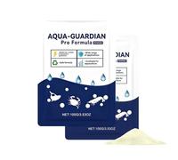 Aqua Guardian Pro Formula for Pond, Aquatic Care Powder for Fish, Easy-Mix Water Care Support for Fish, Shrimp & Crab, Maintenance Friendly, Clear Long-Lasting, Resealable Pouch 100g (2PCS)