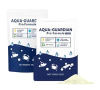 Aqua Guardian Pro Formula for Pond, Aquatic Care Powder for Fish Tank Aquarium, Easy Mix Water Clarifier Support for Shrimp Crab, Maintenance Friendly Pond Treatment, 100g Resealable Pouch (2pcs)