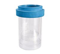 Aqua Hatch - Breeder Box for Aquarium | Floating Isolation Chamber Featuring Transparent Walls Water Circulation Slots Suction Mount Design Fine Mesh Divider with Secure Lid for Guppy Betta