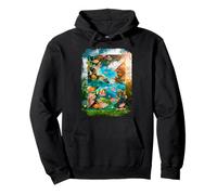 Aqua in the Skies Frutiger Aero Pullover Hoodie