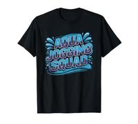 Aqua Jogging Team Pool Running Group Water Workout Deep T-Shirt