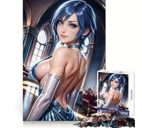 Aqua (Kingdom Hearts) Jigsaw Puzzles 1000 Piece for Teenagers Skill Play Accurate Cut Home Fun (38x26cm)