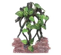 AQUA KT Reptile Climb Tree Branch Rock Background Decoration with Suction Cup for Terrarium Amphibian Lizard Snake