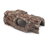 AQUA KT Reptile Hollow Log Snake Hide for Terrarium Amphibian Habitat
