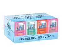 Aqua Libra Variety Pack Cucumber Mint Lime Raspberry Blackcurrant Orange