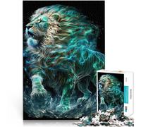 Aqua LionJigsaw Puzzles for Adults 1000 Piece Challenging To Complete But Fun And Humorous is ideal as gifts for the whole family 38x26cm