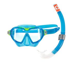 Aqua Lung Sport Kid's Mix Mask and Snorkel Combo-Aqua, Clear, One Size