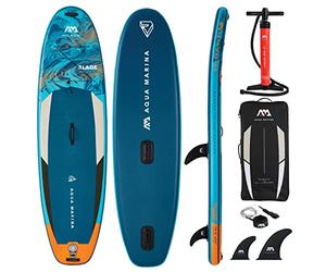 Aqua Marina Blade, Windsurf Inflatable Stand Up Paddle Board (iSUP) Package, 320 cm Length, Blue, 2022