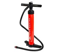 Aqua Marina Liquid Air V1 Double Action High Pressure Hand Pump, Red/Black