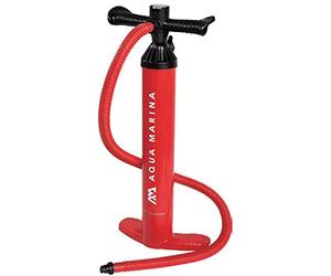 Aqua Marina Liquid Air V2 Hand Pump, 2.6+2.6L, 20psi, Red/Black