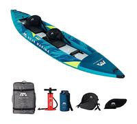 Aqua Marina Steam-412 Professional Kayak Package for 2 Person, 412 cm Length, Blue, 2022