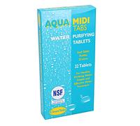 AB Tools Aqua Midi Tabs 32 Water Purifying Tablets Motorhome Caravan Tank