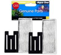 Aqua One A1 Clearview 100 Carbon Filters 2 Pack 54C