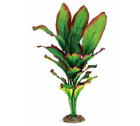 Aqua One Aquarium Silk Plant Amazon Red/Green 40cm Aqua One Multicolor