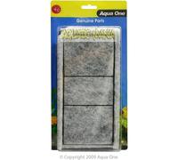 Aqua One 4C Carbon & Polymer Wool Filter Cartridge 2pk for Fish, All Breed Sizes