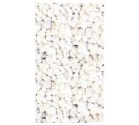 Aqua One Decorative Coloured Aquarium Gravel 2kg (7mm) in White Aqua One White