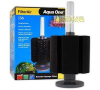 Aqua One Filter Air 136 Air Filter 12 Wx 24 Hx 12 Dcm 19886