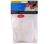 Aqua One Filter Bag, 16 x 12 cm, White