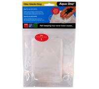 Aqua One Filter Media Bag Small 12 X 8Cm Nylon Reusable Drawstring