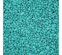 (Aqua, 7mm) Aqua One Coloured Gravel Aquarium Fish Tank River Stones Natural 2kg Bags