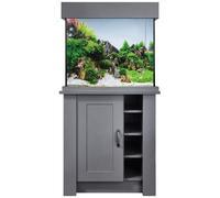 Aqua One OakStyle 110L Aquarium & Shaker Slate Grey Cabinet Aqua One Grey
