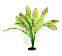 Aqua One Silk Aquarium Plant Amazon Red and Green 40cm