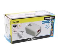 Aqua One Stella 200L/Hour Duel Outlet Stella Air Pump for Aquarium