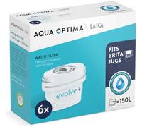 AQUA OPTIMA Aurora Evolve Water Filter Cartridge - 6 Months Pack, White