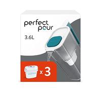 Aqua Optima Perfect Pour 3.6L Water Filter Jug & 3 Evolve+ Filter (3 Month Pack)