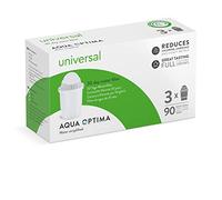 Aqua Optima RUF307, Universal Filter Cartridge,Compatible with Brita Classic Water, Activated Carbon, White