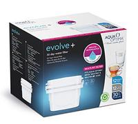 Aqua Optima Evolve+ 30 Day Water Filter Cartridge, 12 Pack, Compatible With Brita Maxtra and Maxtra+, 12 Months Supply, EPS212