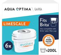 Aqua Optima Ao Evolve+ Advance Filters 6 Pack, White