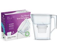 Aqua Optima Liscia Water Filter Jug & 3 x 30 Day Evolve+ Filter Cartridges 2....