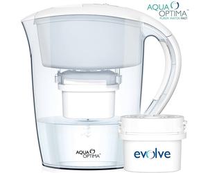 Aqua Optima Minerva EJ0272 Water Filter Jug 1 Evolve Double Life 60 Day Filter