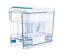 Aqua Optima Perfect Pour Filtered Water Dispenser 8.2L with Stand & 2 Filter Cartridges - Fridge, Dishwasher & Worktop Friendly - Reduces Limescale, Chlorine & Other Impurities (Packaging May Vary)