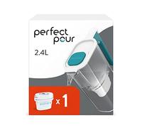 Aqua Optima Perfect Pour 2.4L Water Filter Jug & 1 Evolve+ Filter (1 Month Pack)