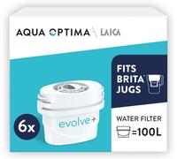Aqua Optima Water Filter Cartridge 6 Pack (6 Months Supply), Evolve+ Compatible