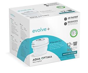 Aqua Optima Water Filter Cartridge | Evolve+ 12 Pack (12 Months Supply)