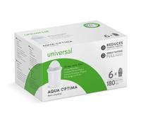 Aqua Optima Water Filter Cartridges, Classic Style +6 Pack(6 Months Supply)