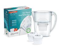 Aqua Optima Water Filter Jug Oria 2.8L & 3 Evolve+ Filters (3 Month Pack) White